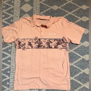 Columbia men’s Polo with Floral Accent